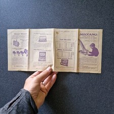 Meccano 1916 boite d'occasion Meccano 1916 boite d'occasion  Lyon IV