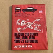 Workshop manual datsun for sale  LIVERPOOL