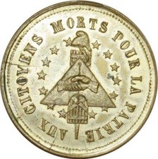 O8138 rare médaille d'occasion O8138 rare médaille d'occasion  Orgerus