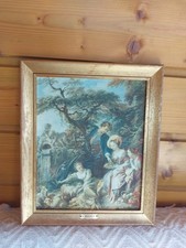 Ancien tableau boucher. d'occasion  Ferrières-en-Gâtinais
