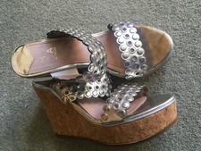 silver mules shoes for sale silver mules shoes for sale WOKING