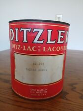 Vtg. ditzler lacquer for sale  Livonia