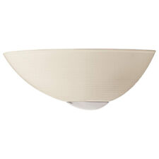 Używany, Eglo Lampa ścienna Półpowłoka Malva Biały/Nikiel max 60W E27 Halogen i LED na sprzedaż  Wysyłka do Poland
