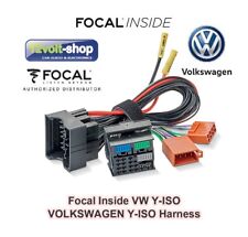 Chicote de fios Focal Inside VW SKODA Y-ISO para adição de amplificador de áudio 4 canais comprar usado  Enviando para Brazil