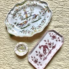 Lot plat faïence d'occasion  Sallanches