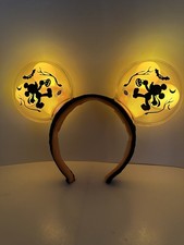 Parques da Disney Mickey Halloween iluminar orelhas de balão tiara iluminada obras festa comprar usado  Enviando para Brazil