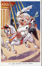 Weird dog carousel for sale  DURHAM