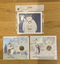 Snowman 50p coin for sale  STOCKPORT