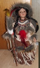Indianer puppe 50cm gebraucht kaufen  Kerpen