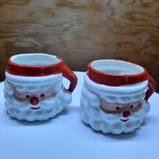 Vintage santa mugs for sale  Spirit Lake