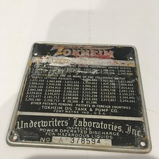 Vintage tokheim oil for sale  Modesto