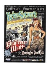 Flyer brian setzer d'occasion  Clermont-Ferrand-
