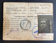 Guernsey identity card for sale  WAREHAM