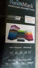 Spannbettlaken mikrofaser 90x1 gebraucht kaufen  Detmold