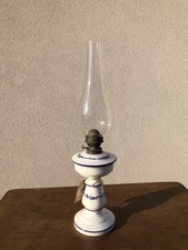 Lampada olio maiolica usato  Ravenna