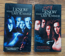 VHS I KNOW WHAT YOU DID LAST SUMMER I STILL KNOW WHAT YOU DID LAST SUMMER comprar usado  Enviando para Brazil