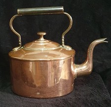 Copper antique kettle for sale  EASTBOURNE