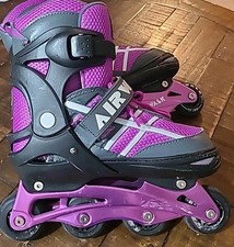 Usado, Patins em linha femininos Airwalk roxos tamanho 5-8 comprar usado  Enviando para Brazil