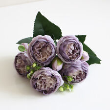 Silk peony artificial for sale  UK