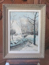Ancien tableau huile d'occasion  Paulhan