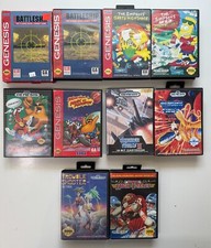 Lote de 10 juegos SEGA Genesis - Tirador de problemas en caja original, Thunder Force 2/3, retro segunda mano  Embacar hacia Mexico