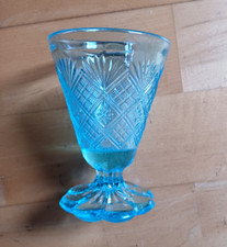 Glasbecher hell blau gebraucht kaufen  Weitnau