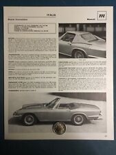 Maserati mistral convertibile usato  Torino