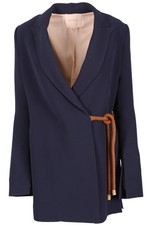 Roksanda navy crepe for sale  LONDON