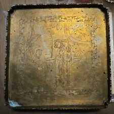 Chinese etched engraved for sale  Endicott