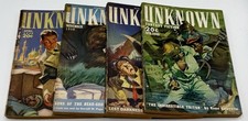 Unknown Magazine Lot X4 1939 Reading Copies segunda mano  Embacar hacia Mexico