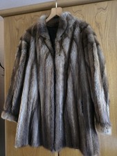 Pelzjacke damen bisam gebraucht kaufen  Bochum