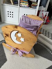 Puppenbett holz puppenwiege gebraucht kaufen  Adenau