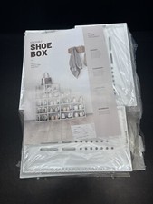 White stackable shoe for sale  Redding