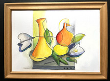 Gemälde acryl bild gebraucht kaufen  Oberschleißheim