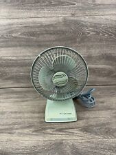 Ventilador de mesa vintage Tatung pequeno 6” cabeceira verde LQ-6AME, usado comprar usado  Enviando para Brazil