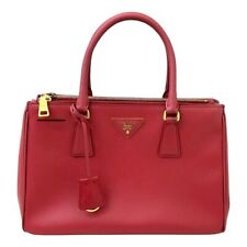 PRADA BN1801 2WAY Galleria bolsa de ombro pequena FUOCO couro Saffiano usado F/S comprar usado  Enviando para Brazil