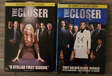 The Closer Season 1 & 2 DVD Series 2006 4-Disc Set 8 DVDS Total Free Shipping  comprar usado  Enviando para Brazil