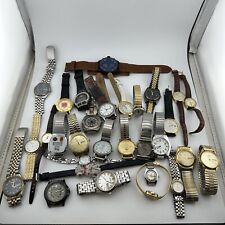 Lote de relógios masculinos vintage vendidos como não testados relógios de quartzo Seiko Bulova Timex comprar usado  Enviando para Brazil