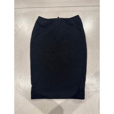 AKRIS PUNTO Saia Lápis Preta Luxo Silencioso Corporativo Feminino Profissional Básico Q comprar usado  Enviando para Brazil