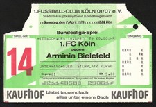 Ticket 1978 köln gebraucht kaufen Ticket 1978 köln gebraucht kaufen  Deutschland