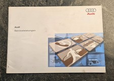 Audi serviceleistungen heft gebraucht kaufen  Geislingen