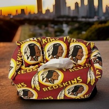 Mini sofá e suporte de papel tecido vintage Washington Redskins decorativo feito à mão  comprar usado  Enviando para Brazil