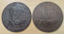 Ww1 death plaques for sale  HALSTEAD