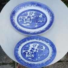 Vintage blue willow for sale  COLCHESTER