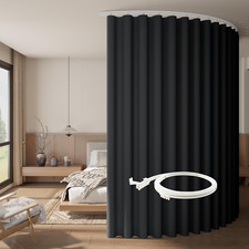 Cortinas divisórias de ambientes opacas con riel flexível para montagem en techo  comprar usado  Enviando para Brazil