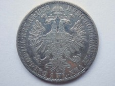 Fiorino moneta 1858 usato  Trieste