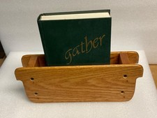 Cadeira de igreja vintage suporte para hinário/livro carvalho comprar usado  Enviando para Brazil