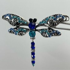 Silver tone blue for sale  North Fort Myers