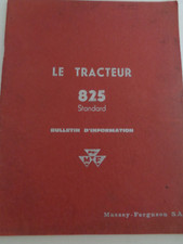 Catalogue tracteur 825 d'occasion  Vesoul
