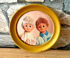 Couvercle vintage métal d'occasion  Dannes